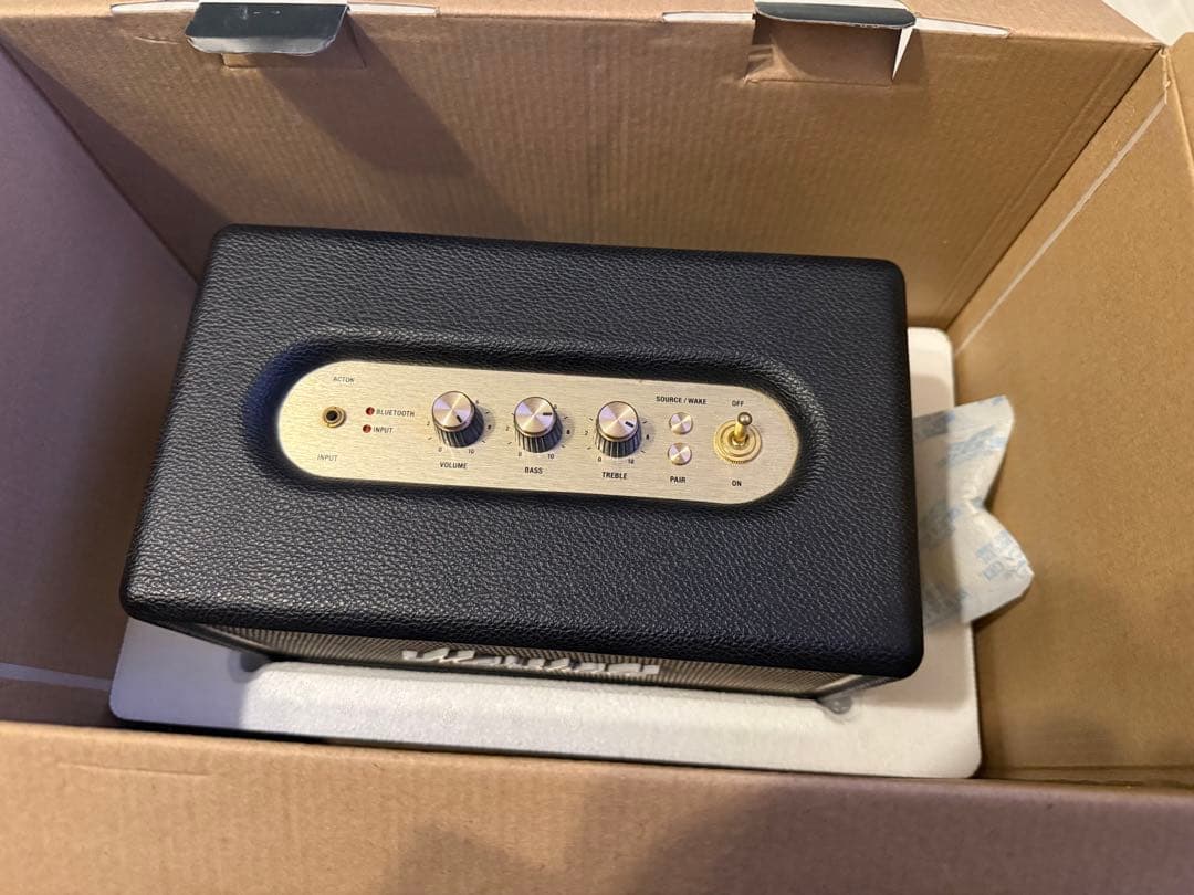 箱付きほぼ新品　Marshall ワイヤレススピーカー　ACTON