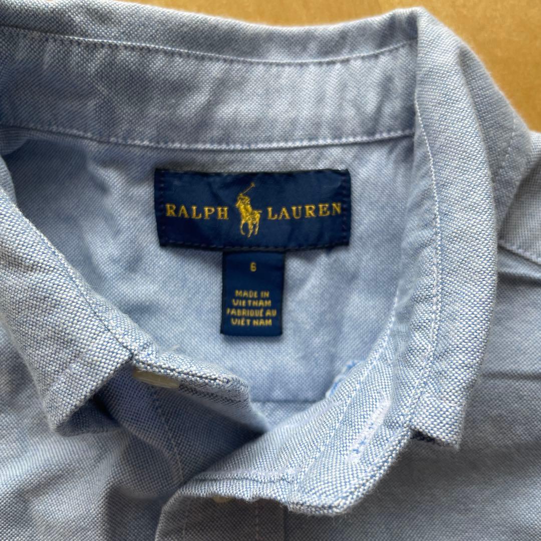 ポロラルフローレン キッズ フォーマル5点セット 120 入学 卒園 金ボタン