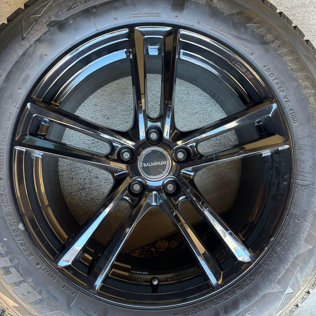 BRIDGESTONE バルミナホイール/スタッドレス235/65R18