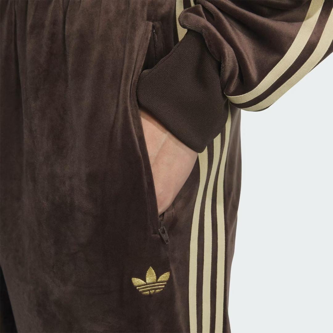 adidas originals BROWN ブラウン ジャージ 新品 XL 茶