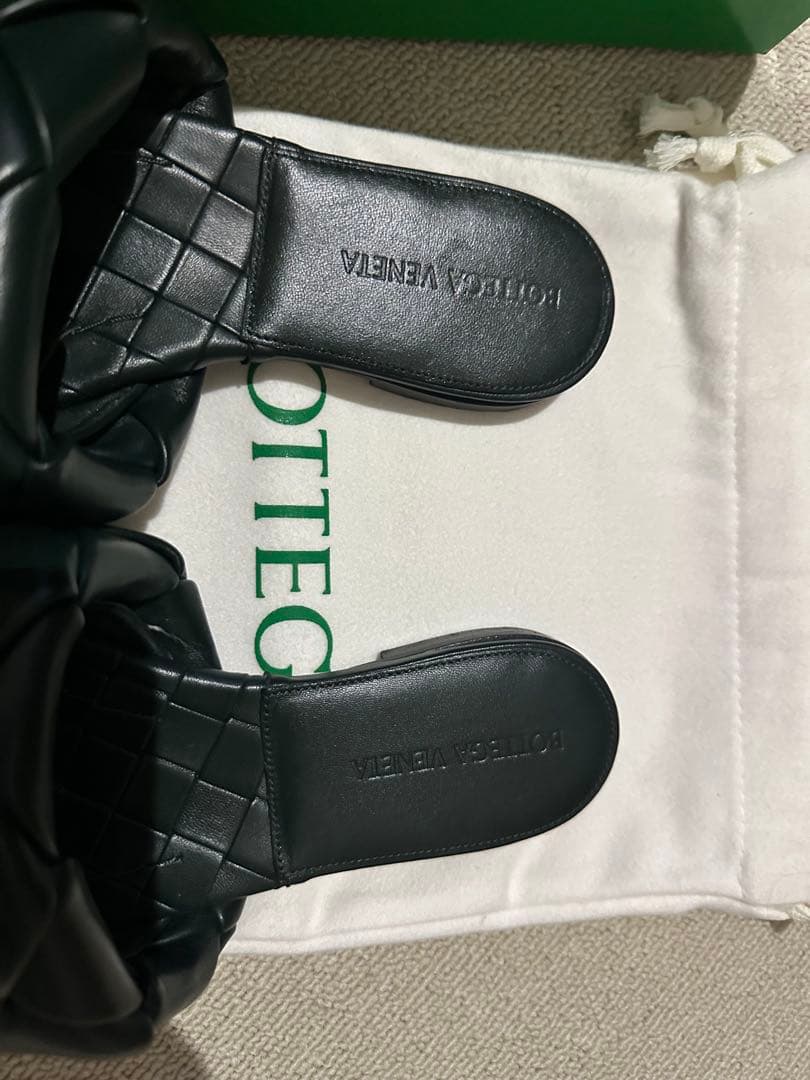 BOTTEGA VENETA Lido Sandal グリーン