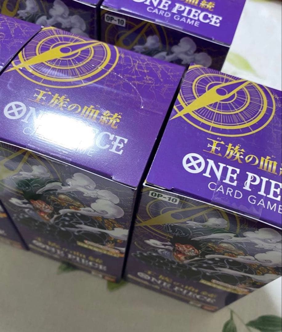 ワンピースカード 王族の血統　5box　テープ付き