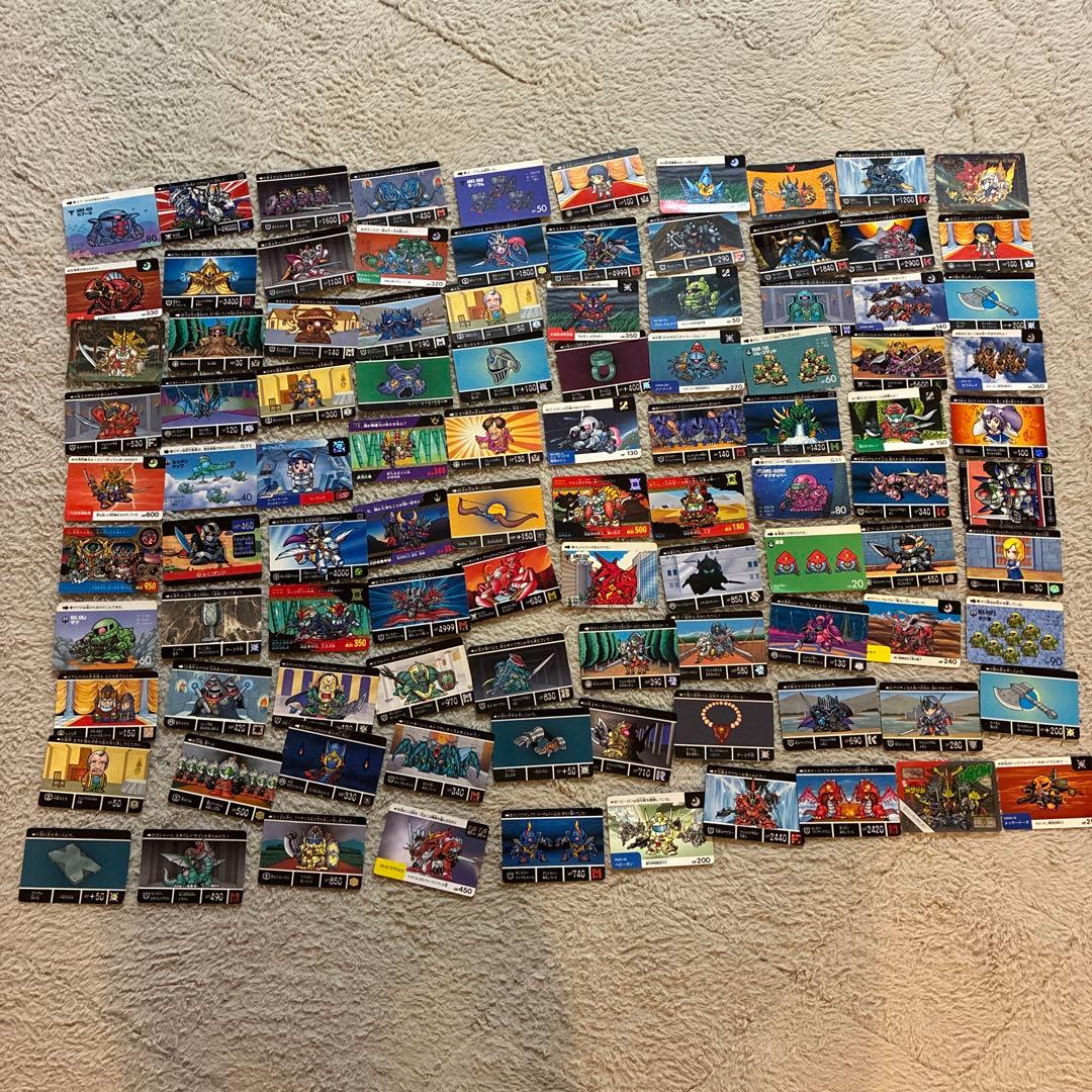 S*5様 引退品　昭和　SDガンダムカードダス　約518枚　キラ有　ファイル付