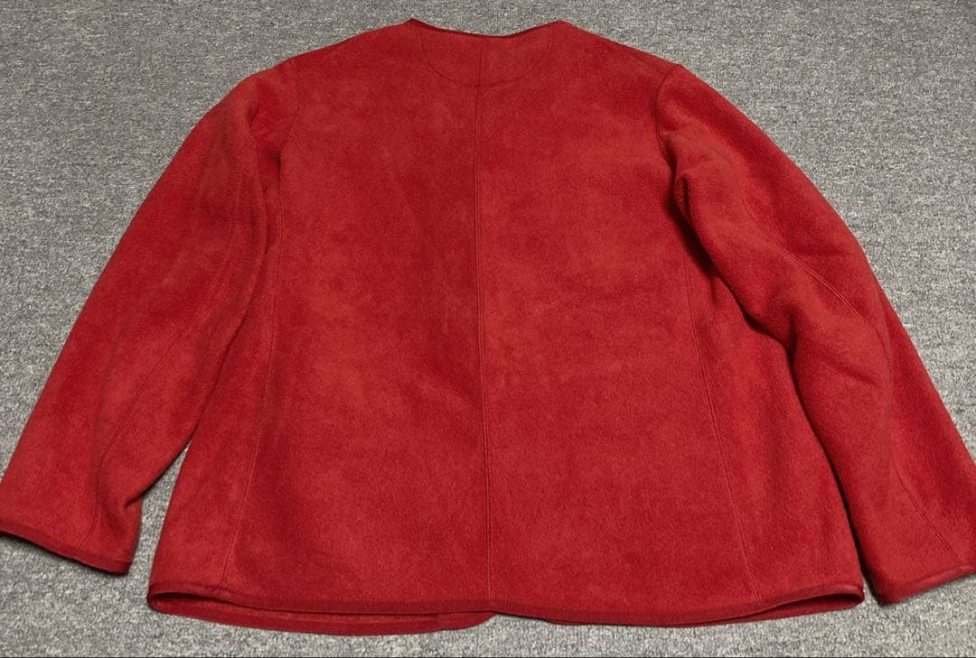 美品　DANTON　ノーカラー　フリース　ジャケット　36