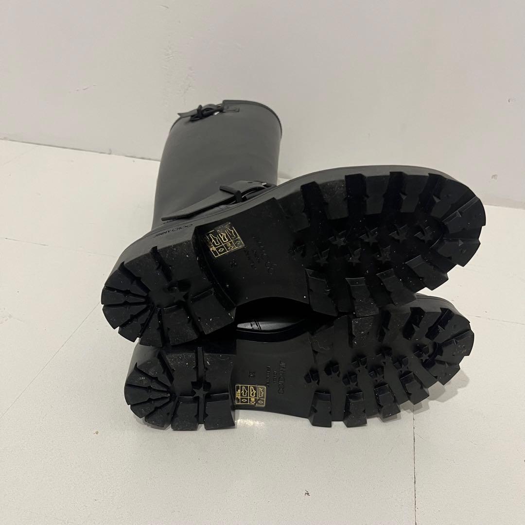 美品　定価10万　jimmychoo ジミーチュウ　レインブーツ