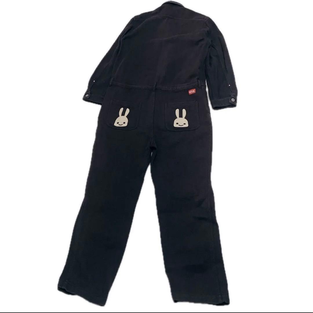 キューン　CUNE オールインワン　グレー　うさぎ　つなぎ　古着　ベリーボーン