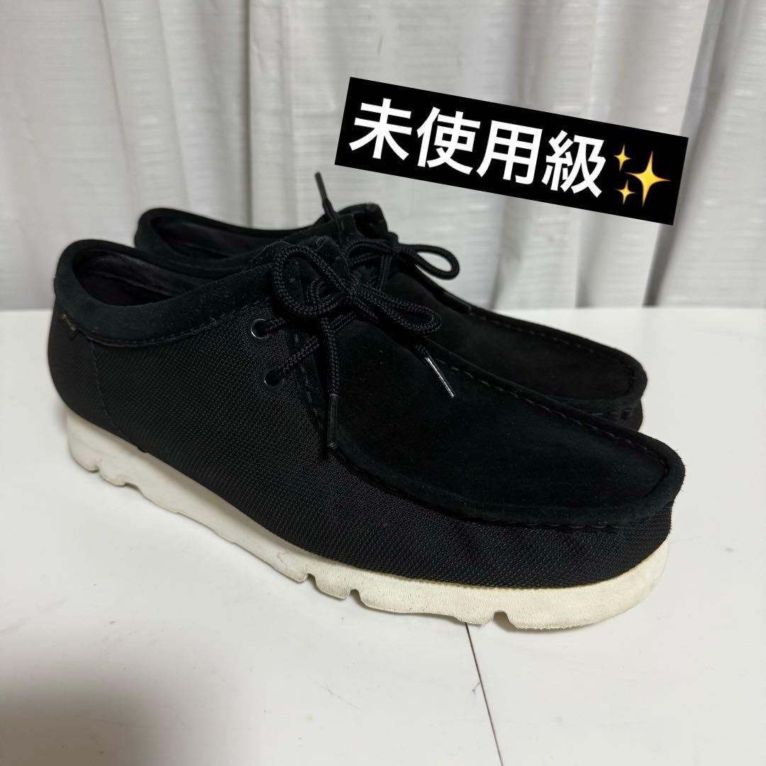 ⭐️未使用級⭐️クラークス　ワラビー　GORE-TEX ブラック