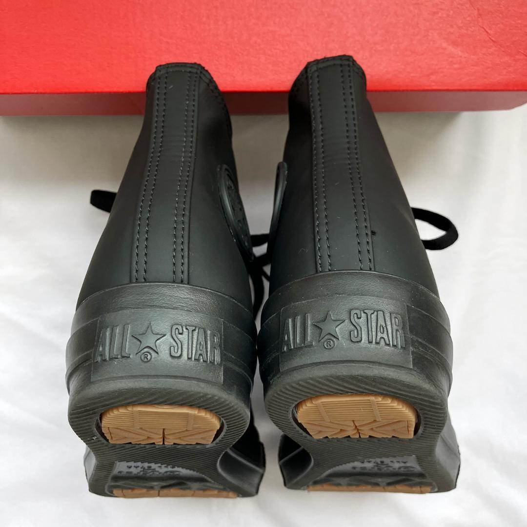 コンバース オールスターライト ハイカット レインブーツ 25cm 撥水防水厚底