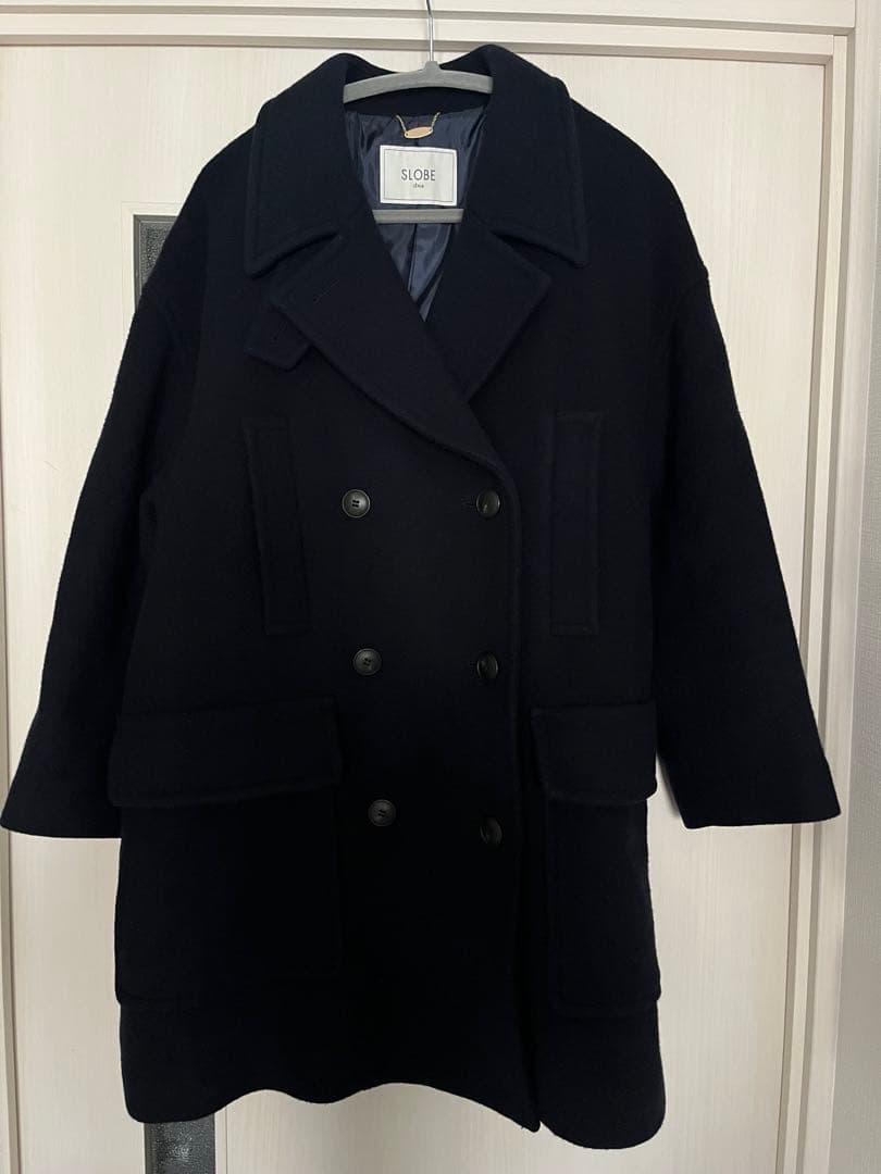 SLOBE IENA メルトンビックPコート