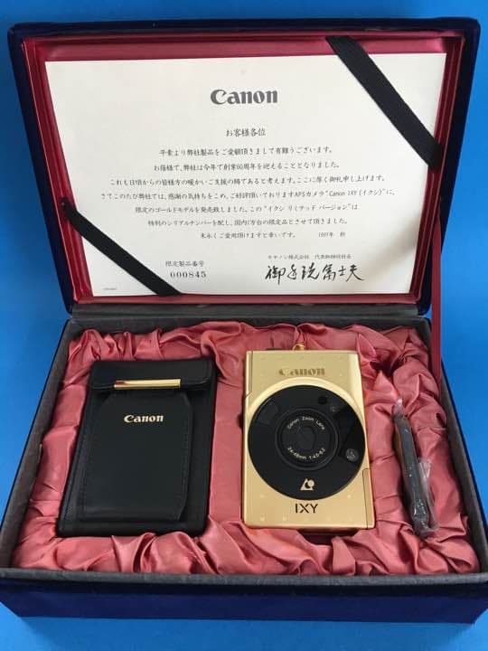 canon APSカメラ IXY リミテッドバージョン