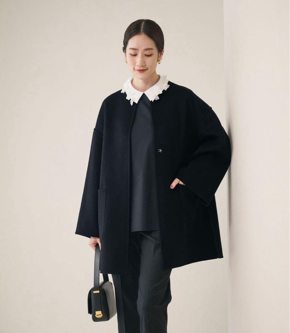 【タグ付新品】united arrows バイカラーリバー　ミドルコー