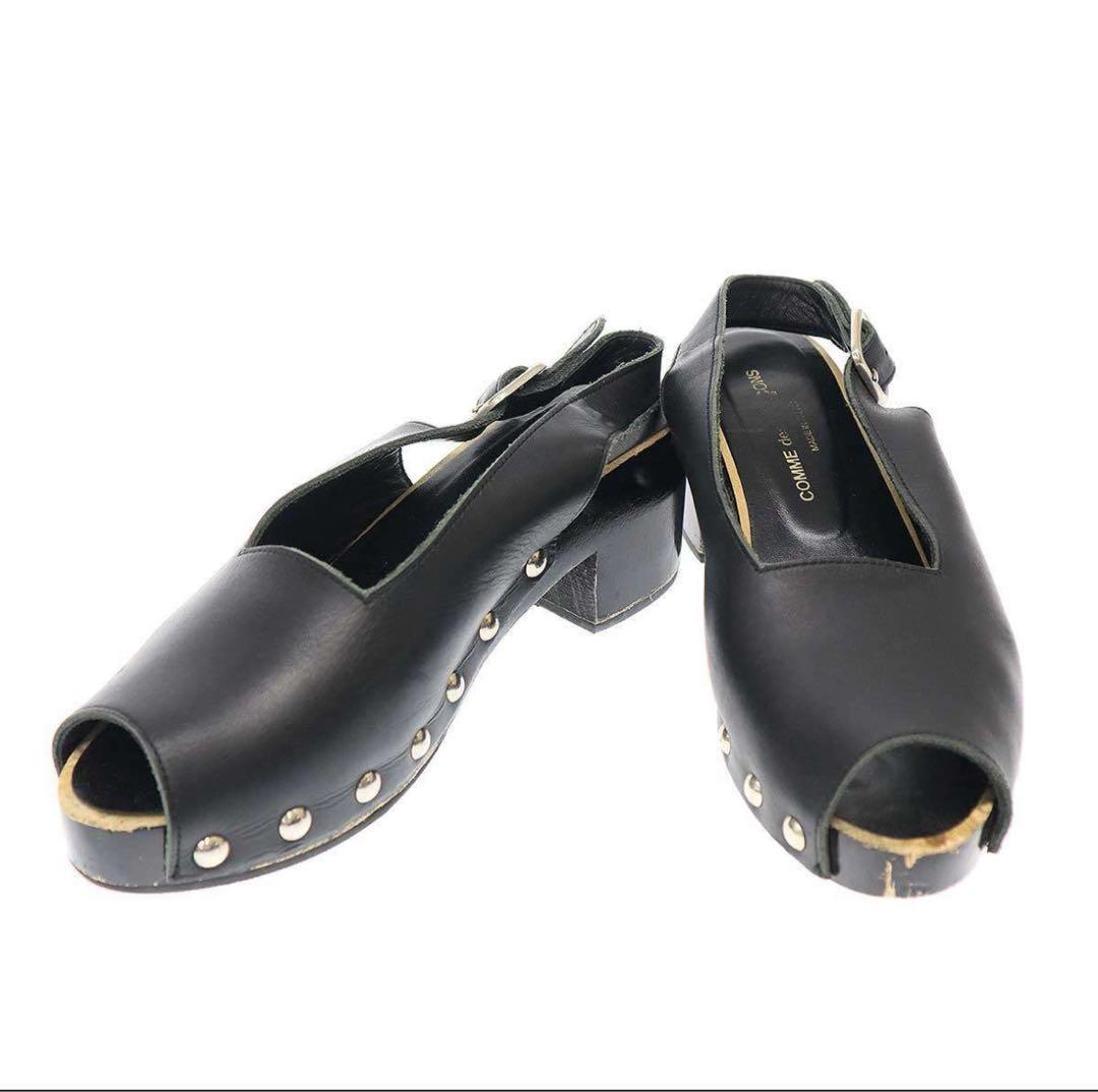 COMME des GARCONSコムデギャルソン スタッズミュールサンダル