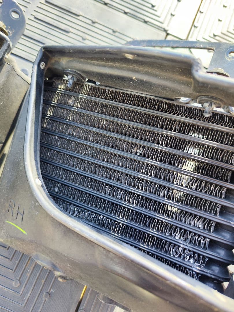 平成15年 RX-8 SE3P 13B 純正 ツインオイルクーラー ガスケット付