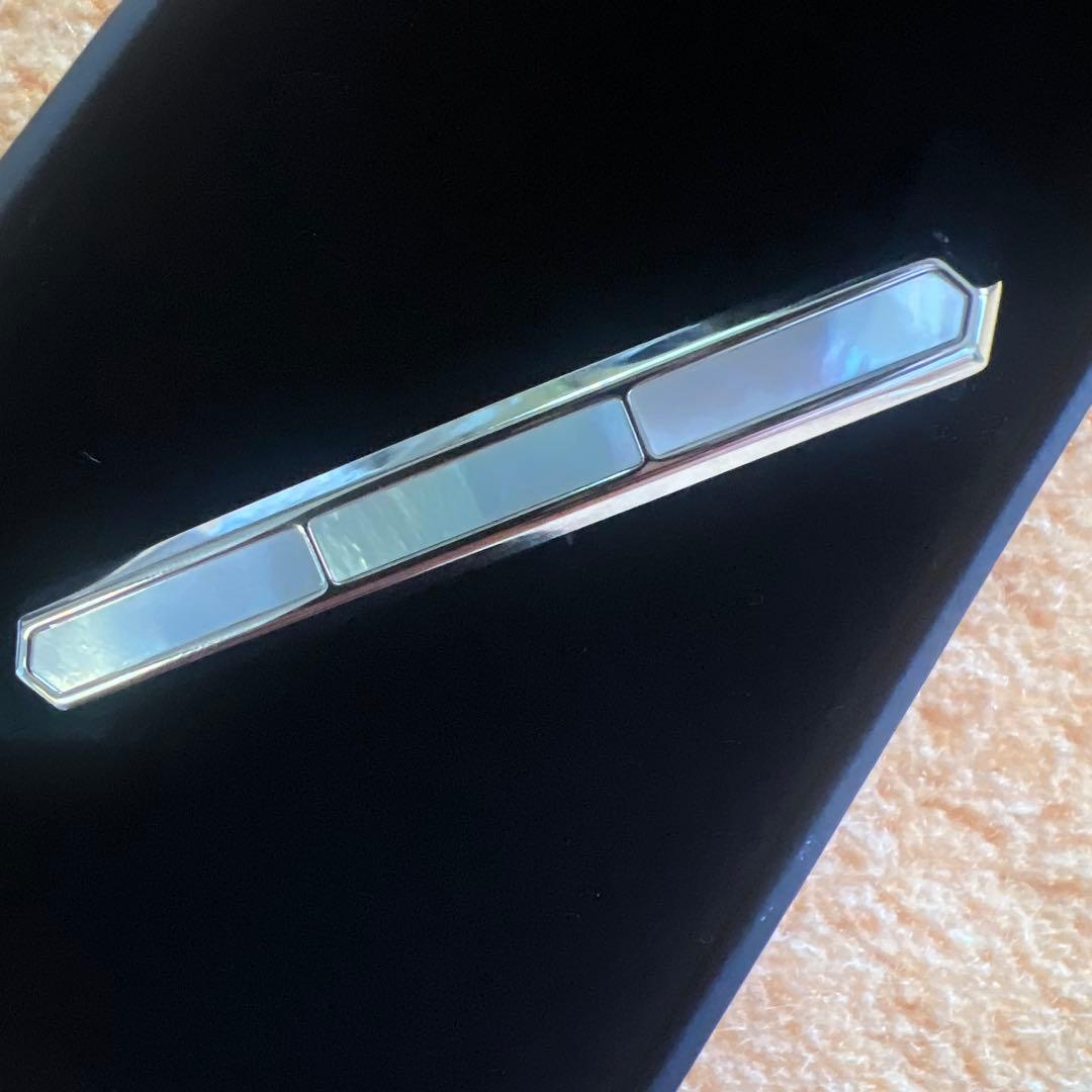 S.T. Dupont シルバー ネクタイピン　エス・テー・デュポン　シェル