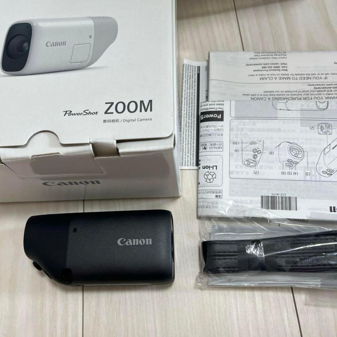 【Canon】PowerShot ZOOM Black Edition