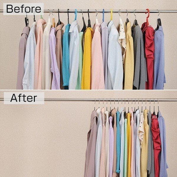 個数変更可　60個　MAWAハンガー(マワハンガー) 40cm　シルバー