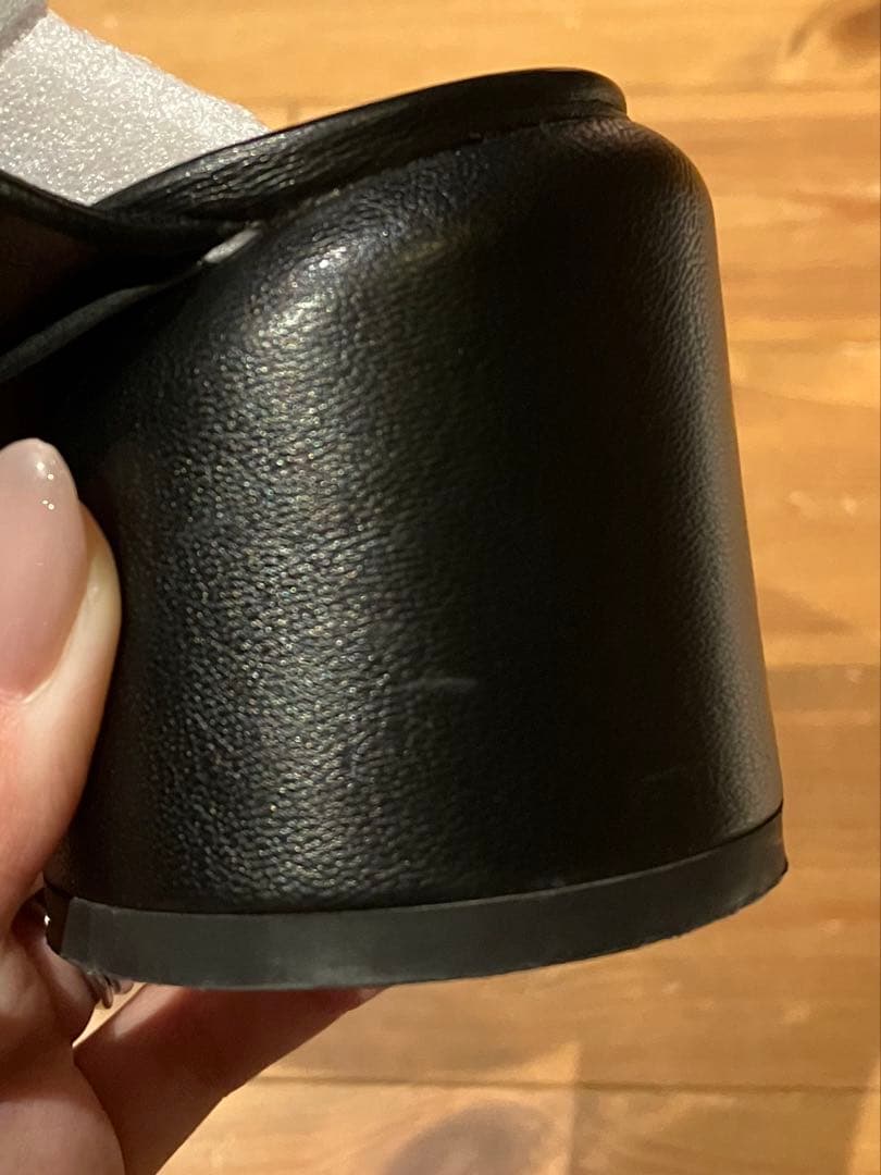 todayful Chunky Heel Sabot ブラック　36