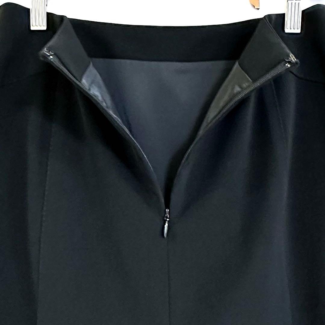 美品/23区/スカートスーツ/セットアップ/フォーマル/ブラック/無地/40
