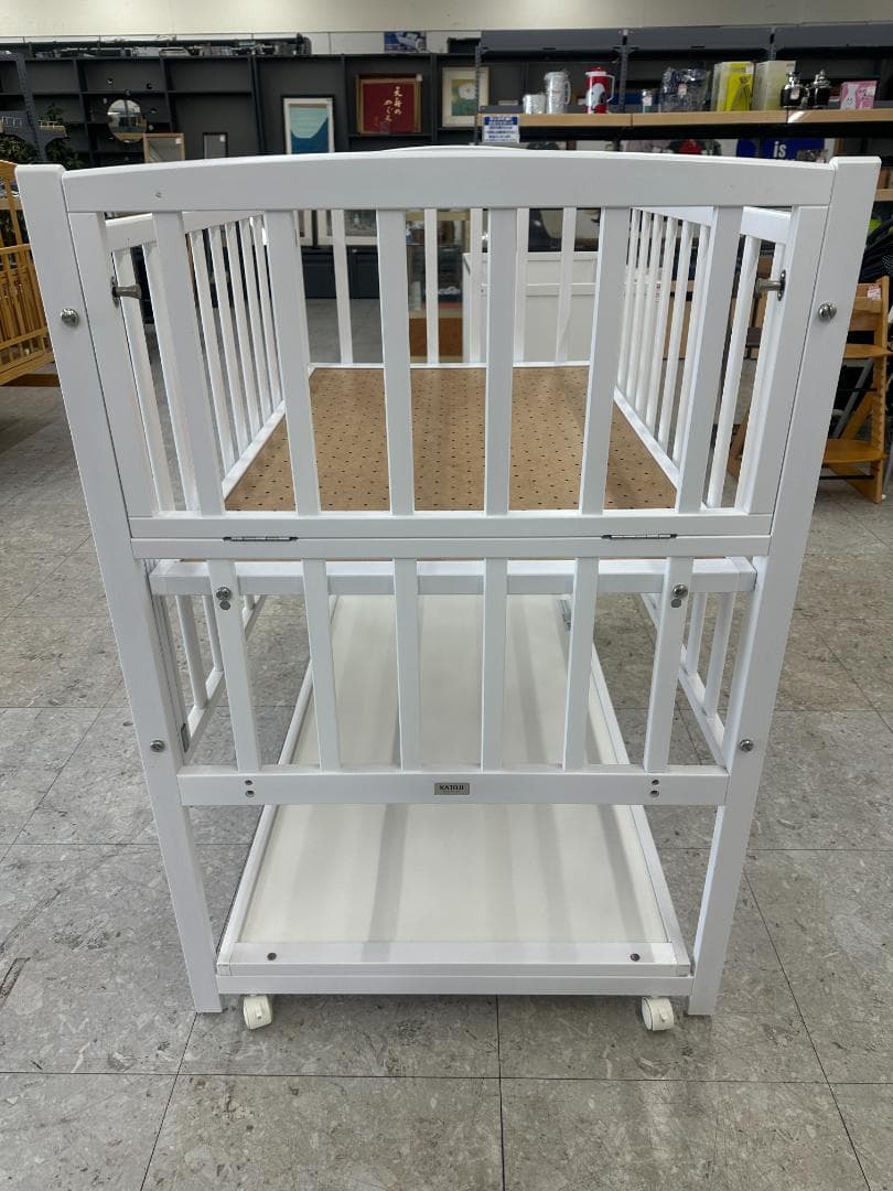 KATOJI カトージ ベビーベッド ホワイト