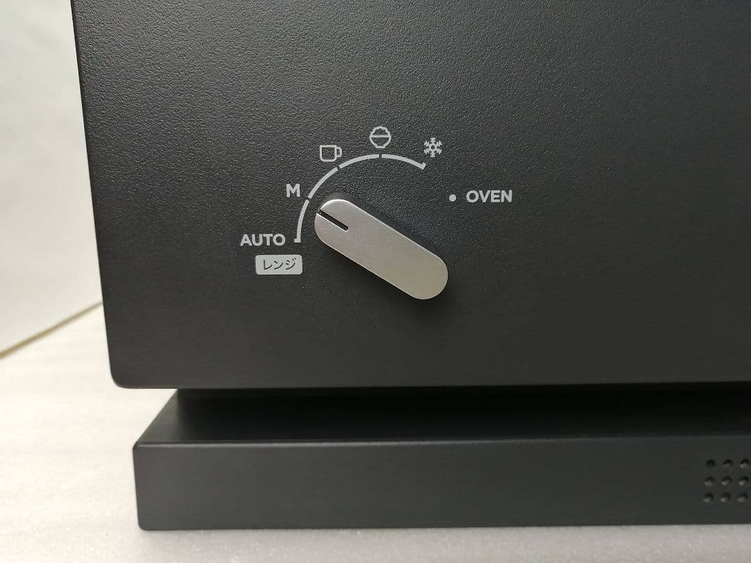 バルミューダデザイン　オーブンレンジ　ブラック　45