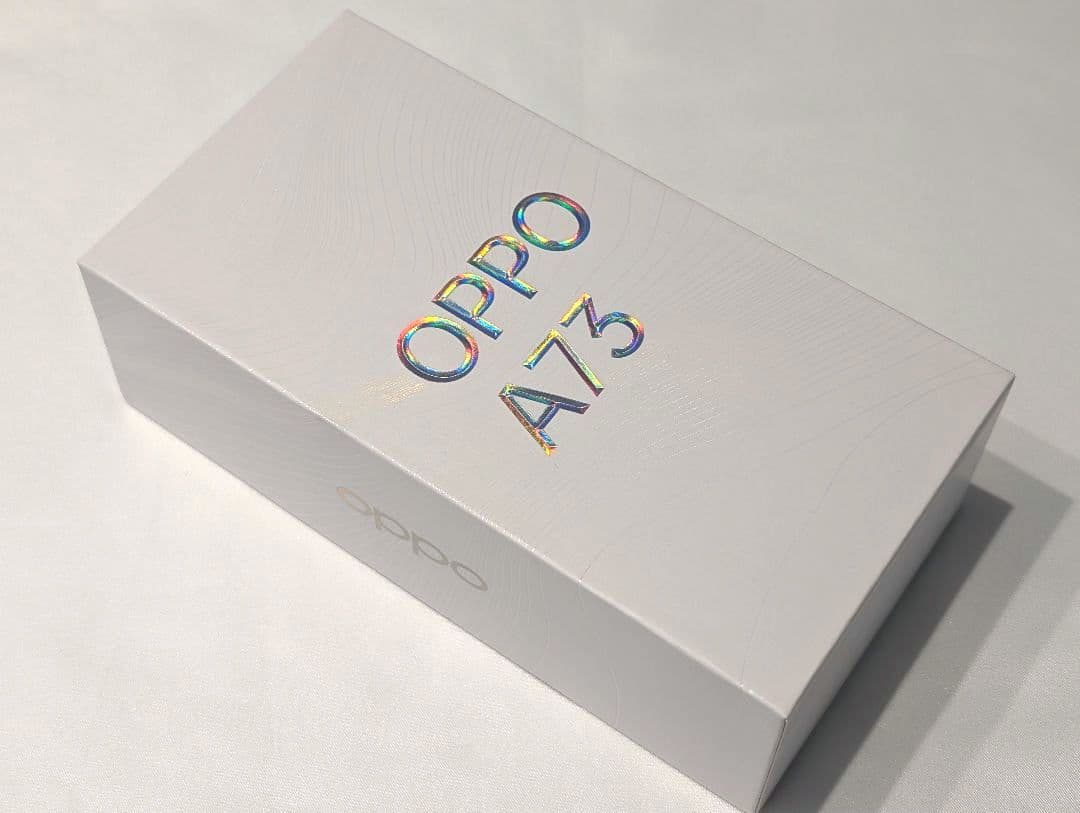 【美品・付属品完備】OPPO A73 ダイナミックオレンジ SIMフリー