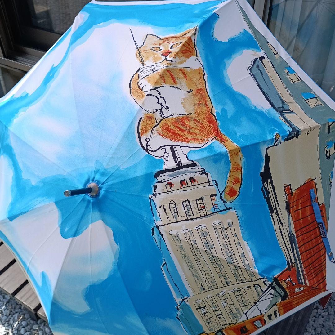 猫 絵画風デザイン⭐新品・未使用　長傘