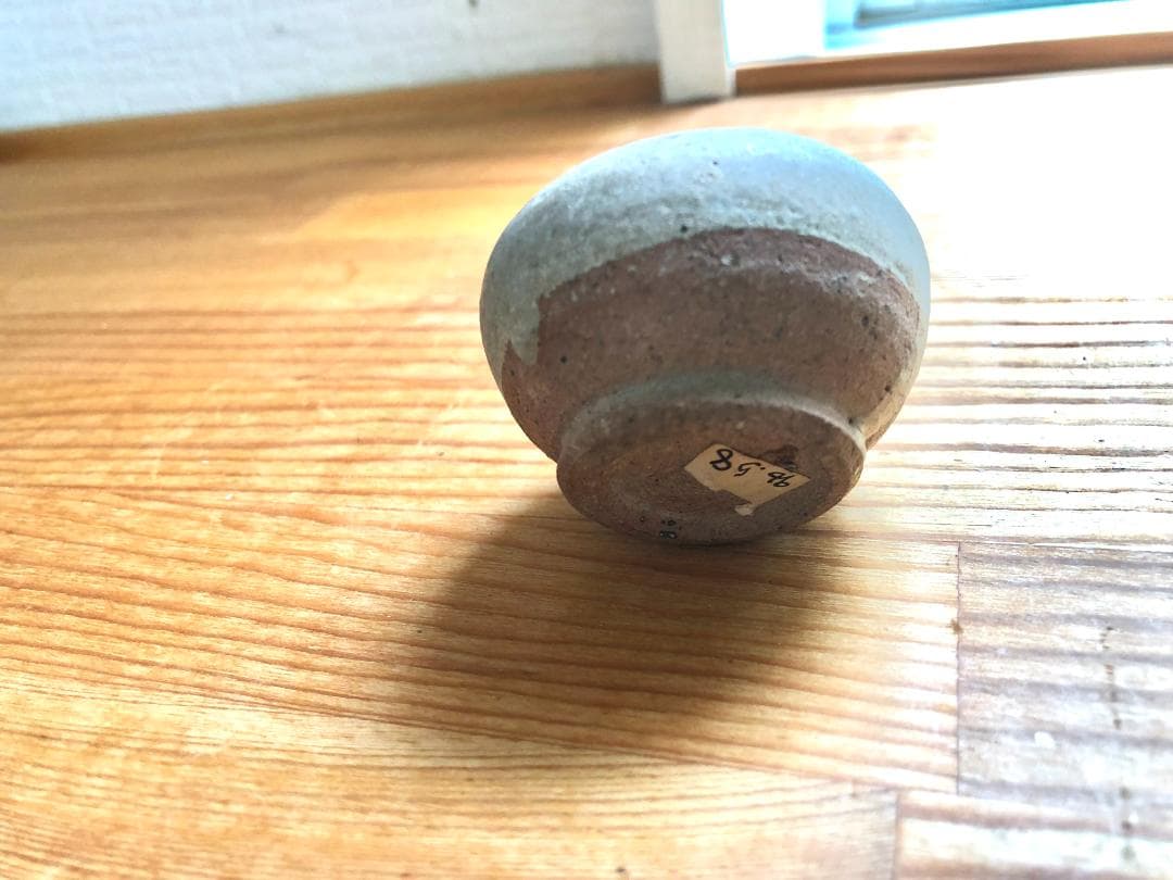 【タイ・骨董】宋胡録（スンコロク) 白灰釉 小壺（1301年~1600年）