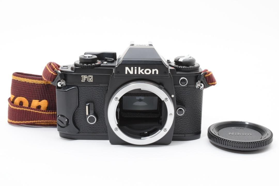 超美品 NIKON FG ブラック フィルム モルト新品交換済 M441