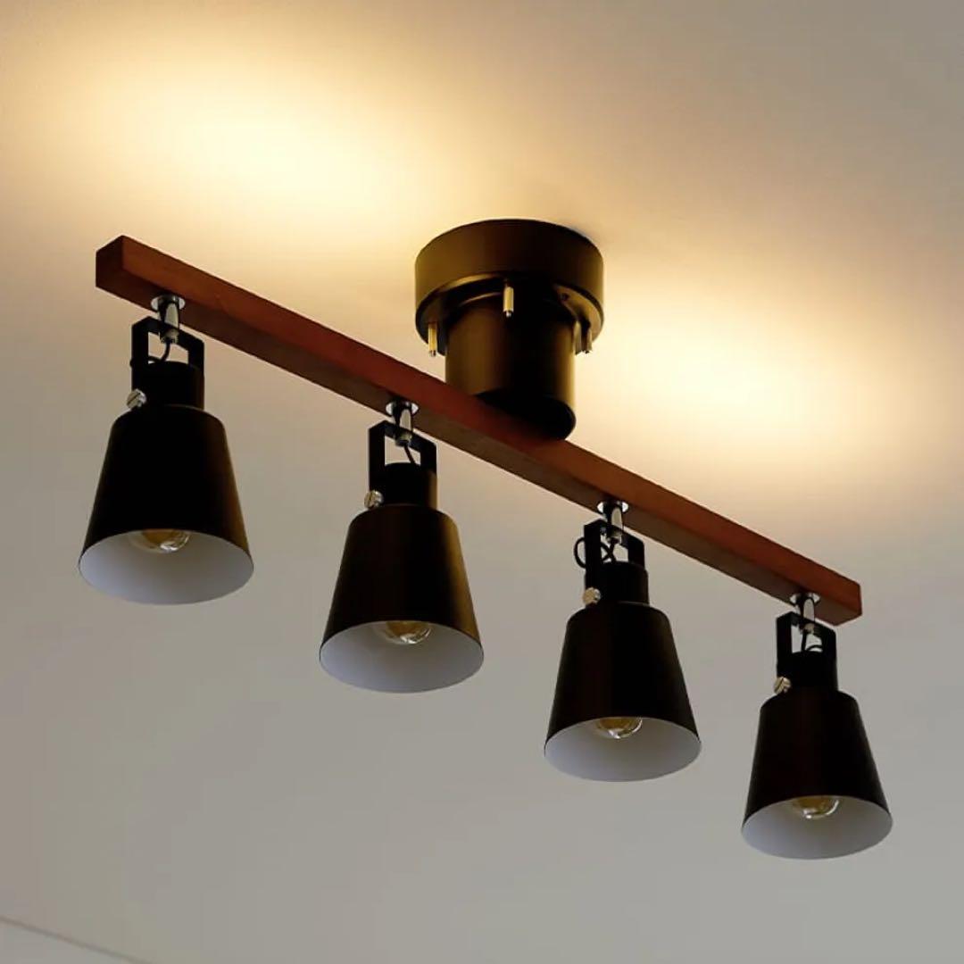 LEDシーリングスポットライト アッパーライト 間接照明 LOWYA ブラック