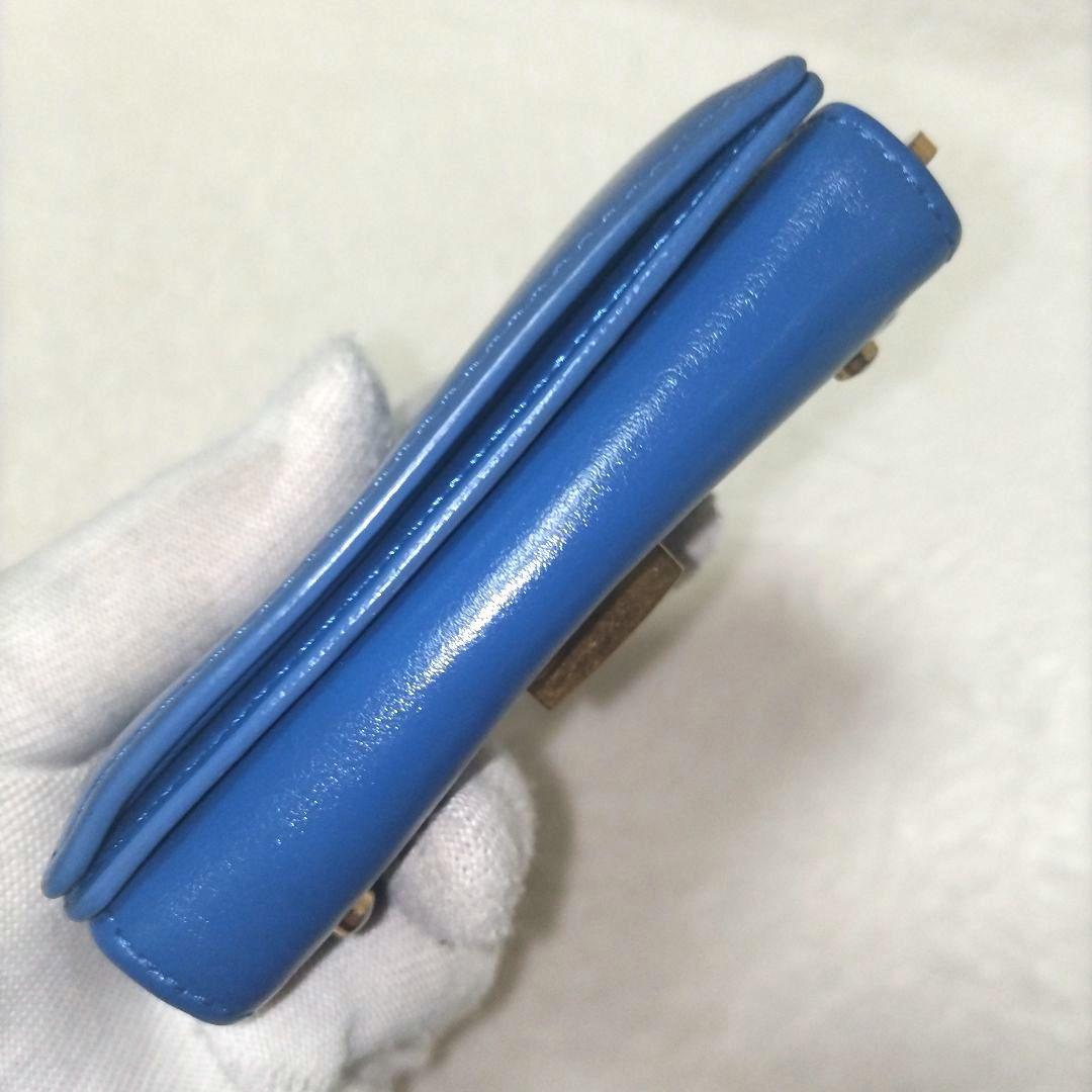 【激レア】TOD'S トッズ Tタイムレス ゴールド金具 レザー ケース