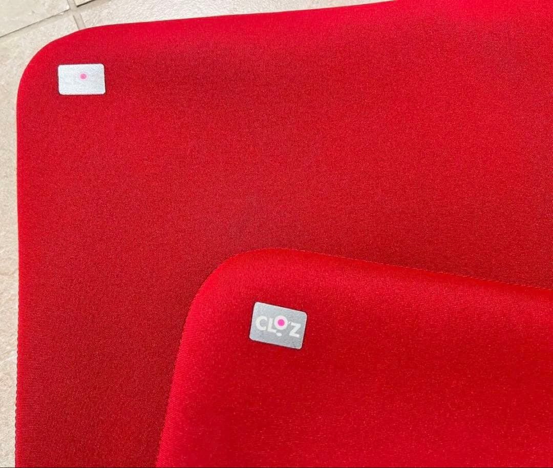 CLO’Z やわらか 湯たんぽ 座ぶとんタイプ 赤い湯たんぽ 穴なしタイプ