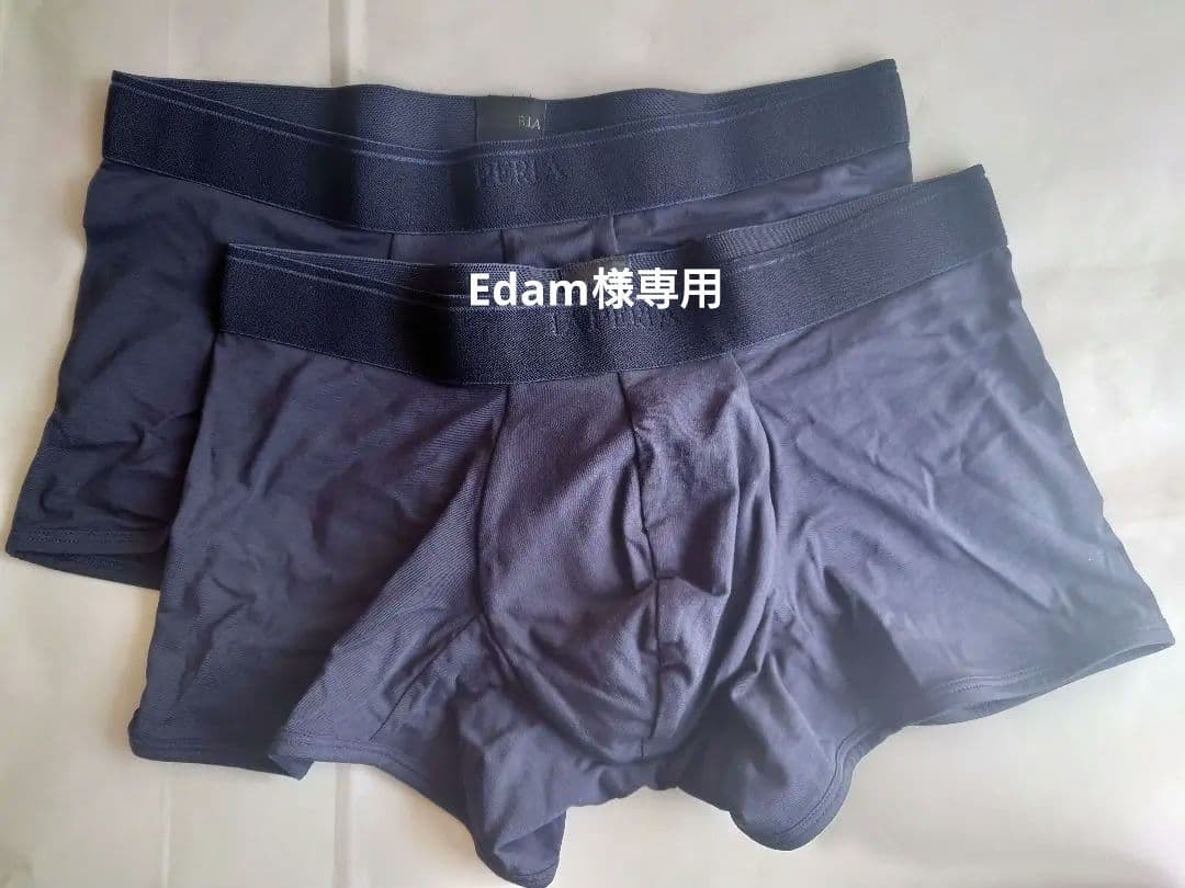 【新品未使用】LA PERLA ラ・ペルラ ネイビー ボクサーパンツ M 2枚