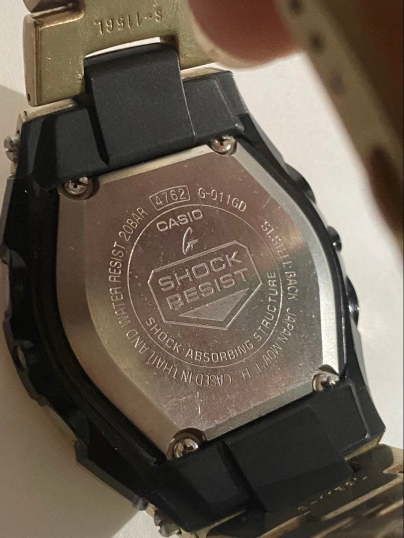 S*a様 【レアモデル】G-SHOCK Treasure Gold G-011G