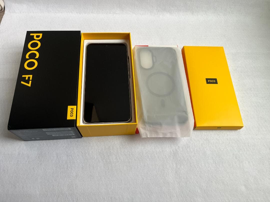 Xiaomi POCO F7 シルバー 12GB 256GB 極美品
