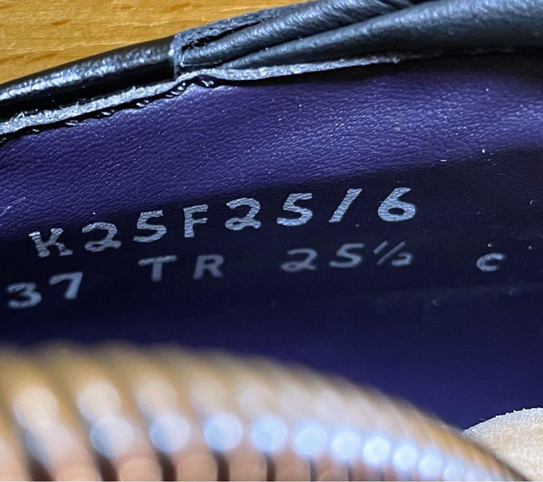 新品リーガルビジネスシューズモンクストラップスクラッチタフレザー25.5