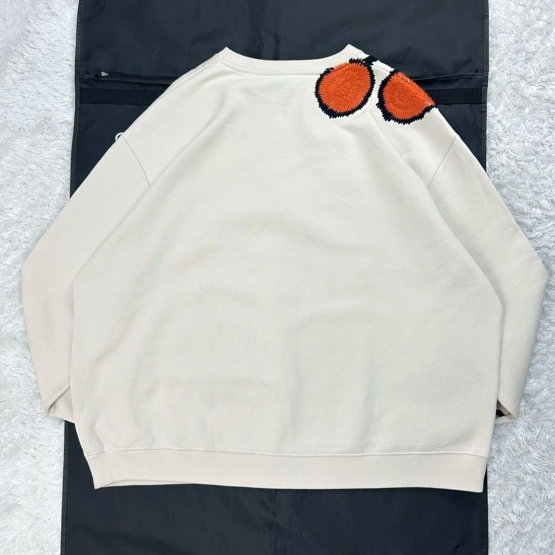 5820【美品】ロエベ☆ハーバリウム刺繍スウェット アナグラムロゴ 21AW