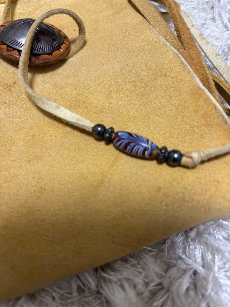 メディスンバッグ コンチョ ベルトポーチ 本革 ハンドメイド 日本製