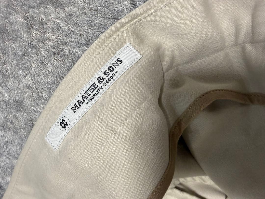 MAATEE&SONS AMERICAN TROUSER - ださGRAY