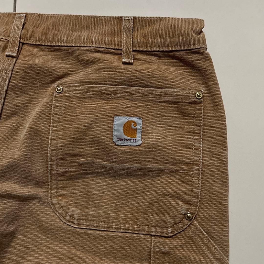 USA製 Carhartt ダブルニーペインターパンツ BRN W36L30