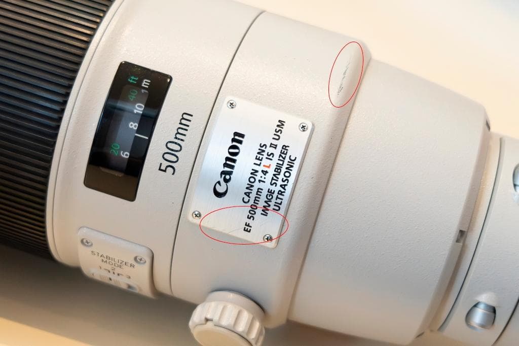 【最終特価】Canon EF500mm F4L IS II USM