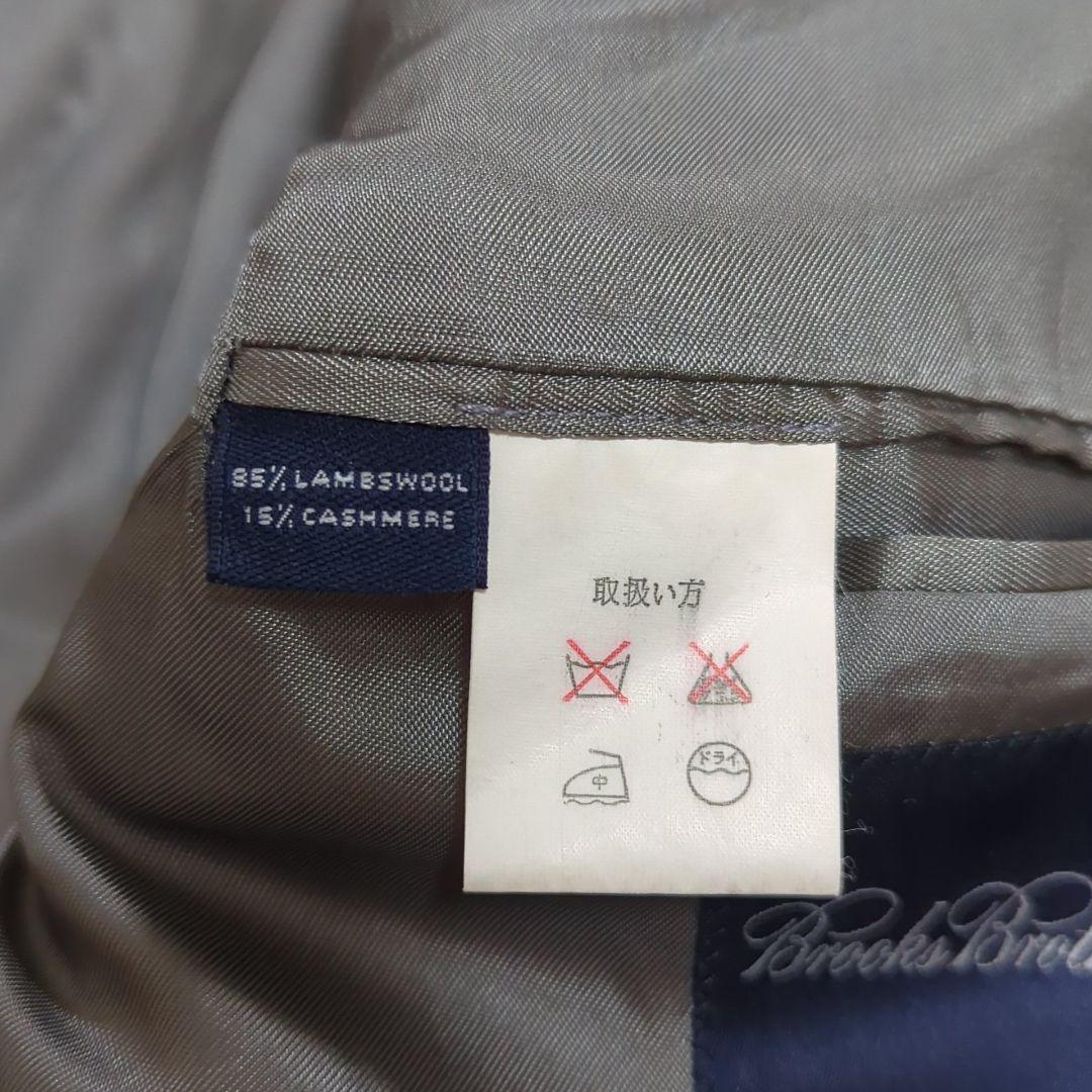希少XL 米国製 ブルックスブラザーズ カシミヤ ツイード テーラードジャケット