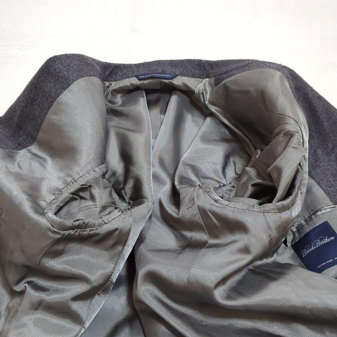 希少XL 米国製 ブルックスブラザーズ カシミヤ ツイード テーラードジャケット