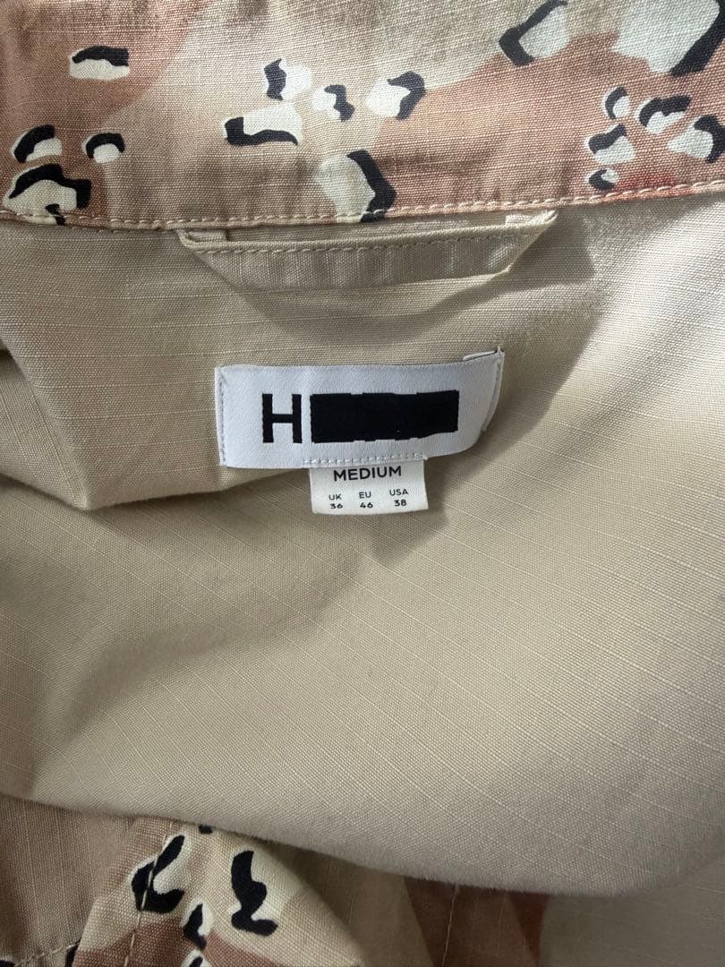 H beauty&youth デザートカモ　ミリタリー