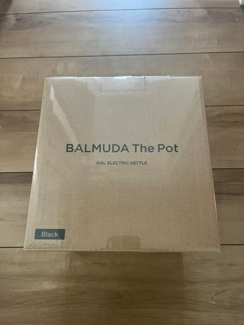 新品未使用！ BALMUDA The Pot 0.6L ブラック