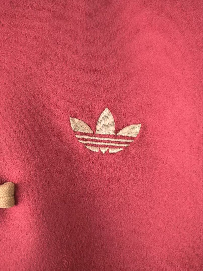 新年限定モデル アディダス 新中式 ジップアップジャケット ローズレッド XL