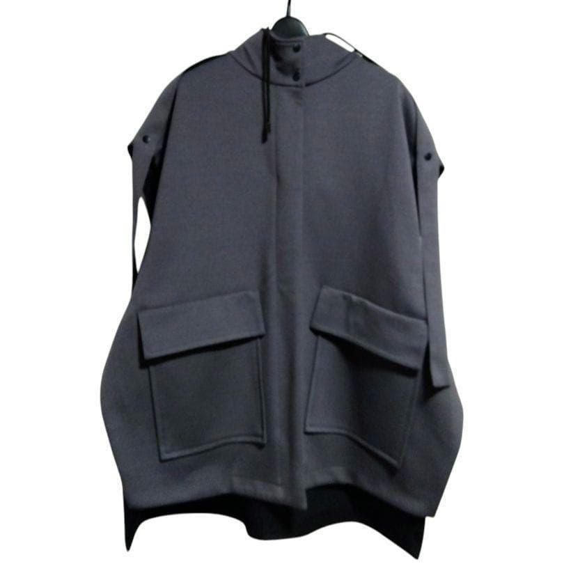 新春大特価　新品タグ付 ADORE アドーア ドライポンチフードブルゾン 38