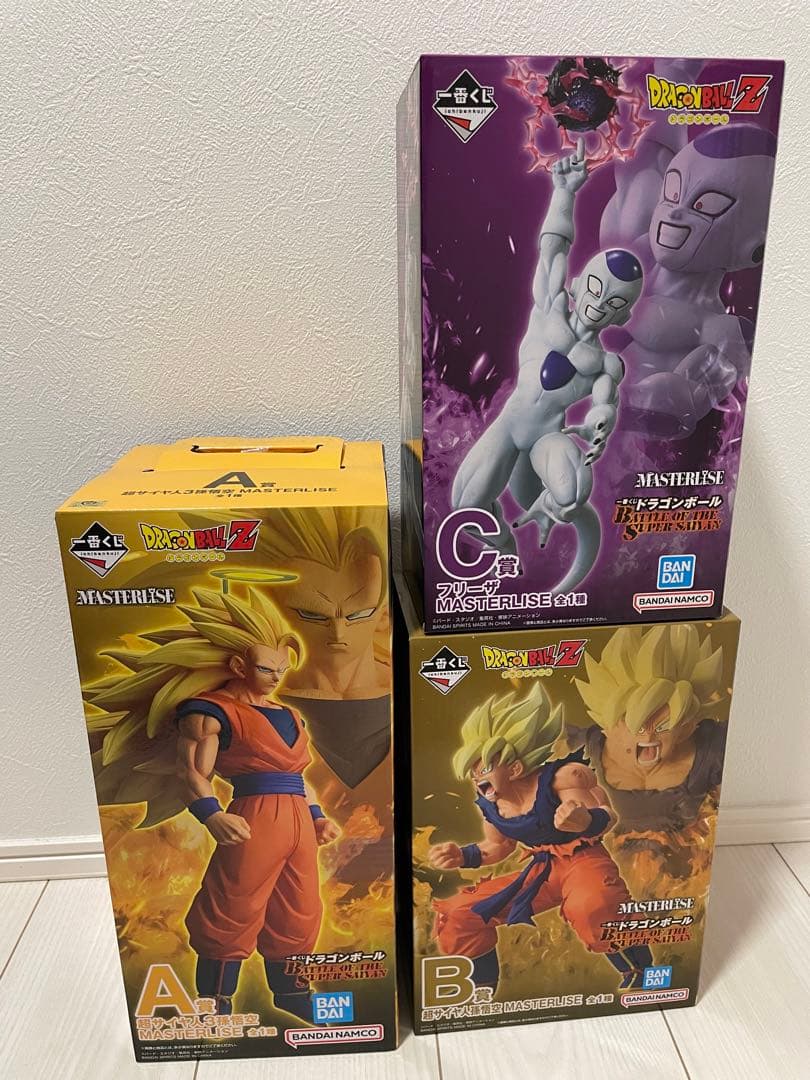 一番くじ　ドラゴンボール 悟空　フリーザ　A B C賞セット