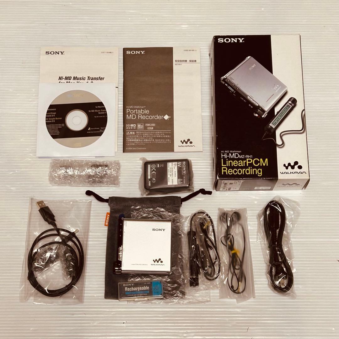 未使用品 SONY ソニー Hi-MD ウォークマン MZ-RH1