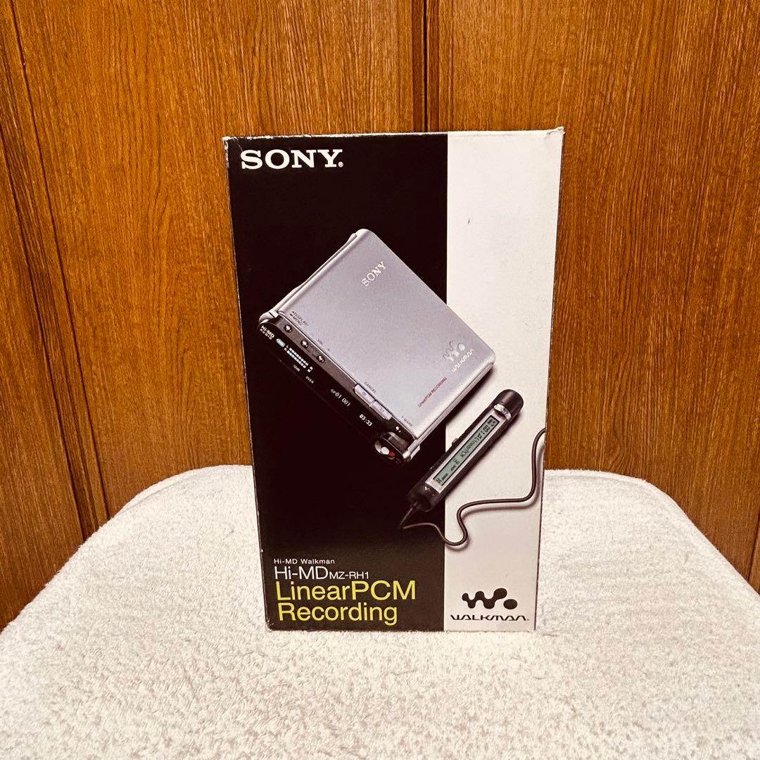 未使用品 SONY ソニー Hi-MD ウォークマン MZ-RH1