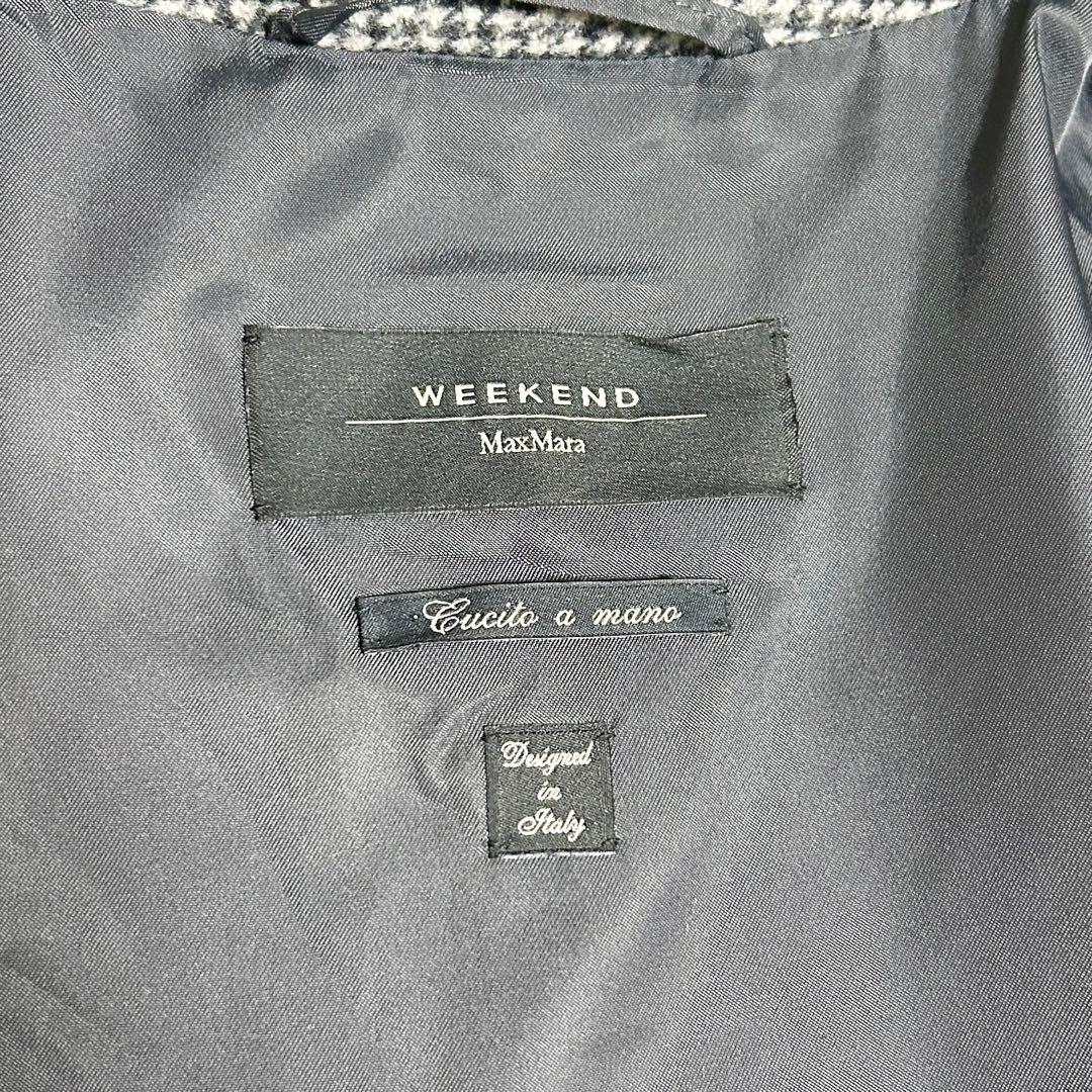 美品✨ マックスマーラ クチートアマーノ ウールジャケット 千鳥格子 40